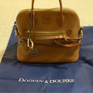 Pebble Grain Large Domed Satchel